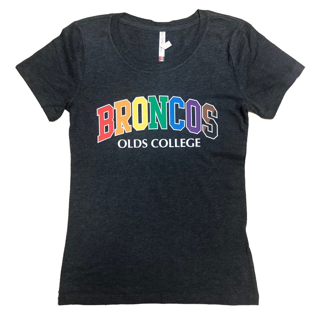 Tee Shirt Broncos Pride Ladies