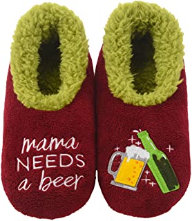 Slippers Snoozies Mama Needs a Beer